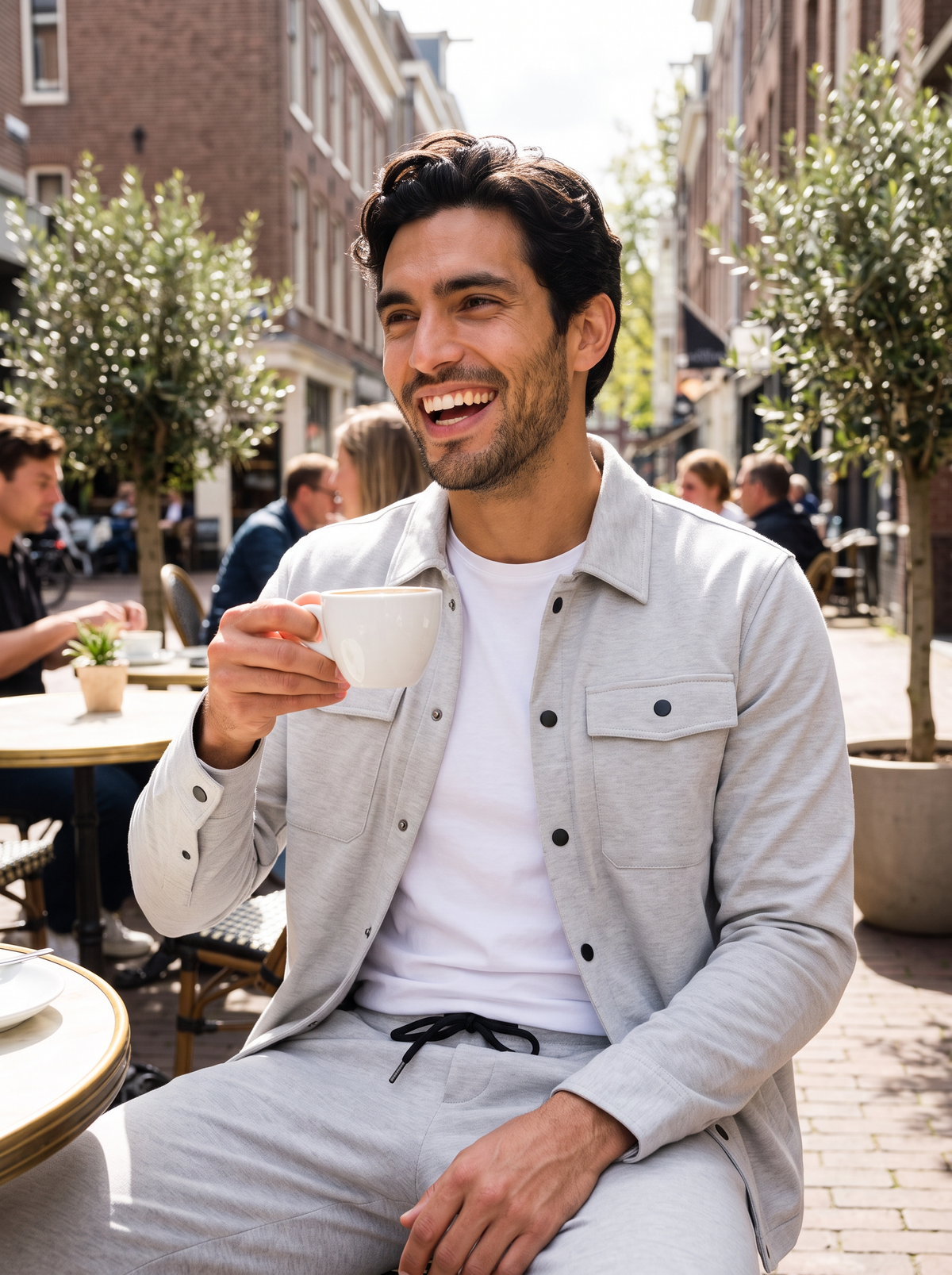 Men's Two-Piece Overshirt & Trousers Set – Casual Co-Ord – Covert Club product image 6