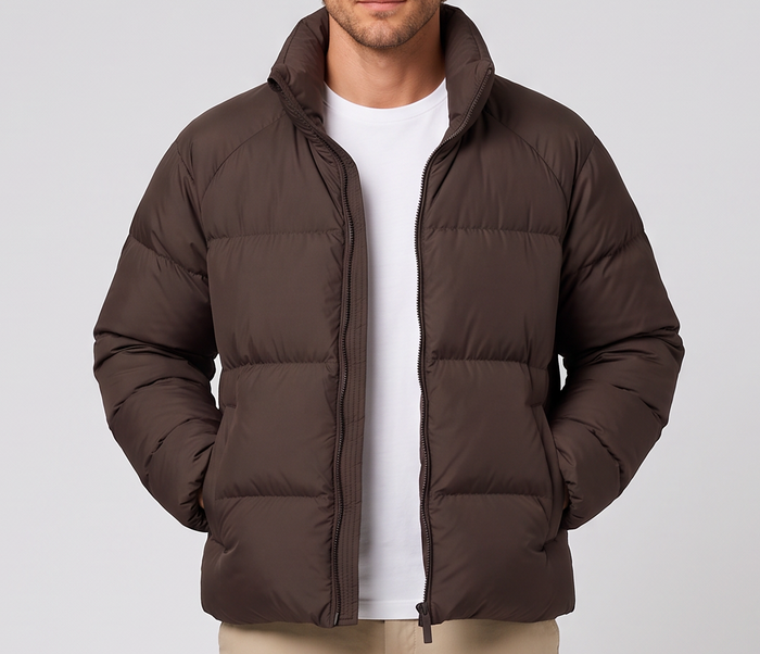 Men's Short Puffer Jacket – Lightweight Insulated Winter Coat – Covert Club product image 1
