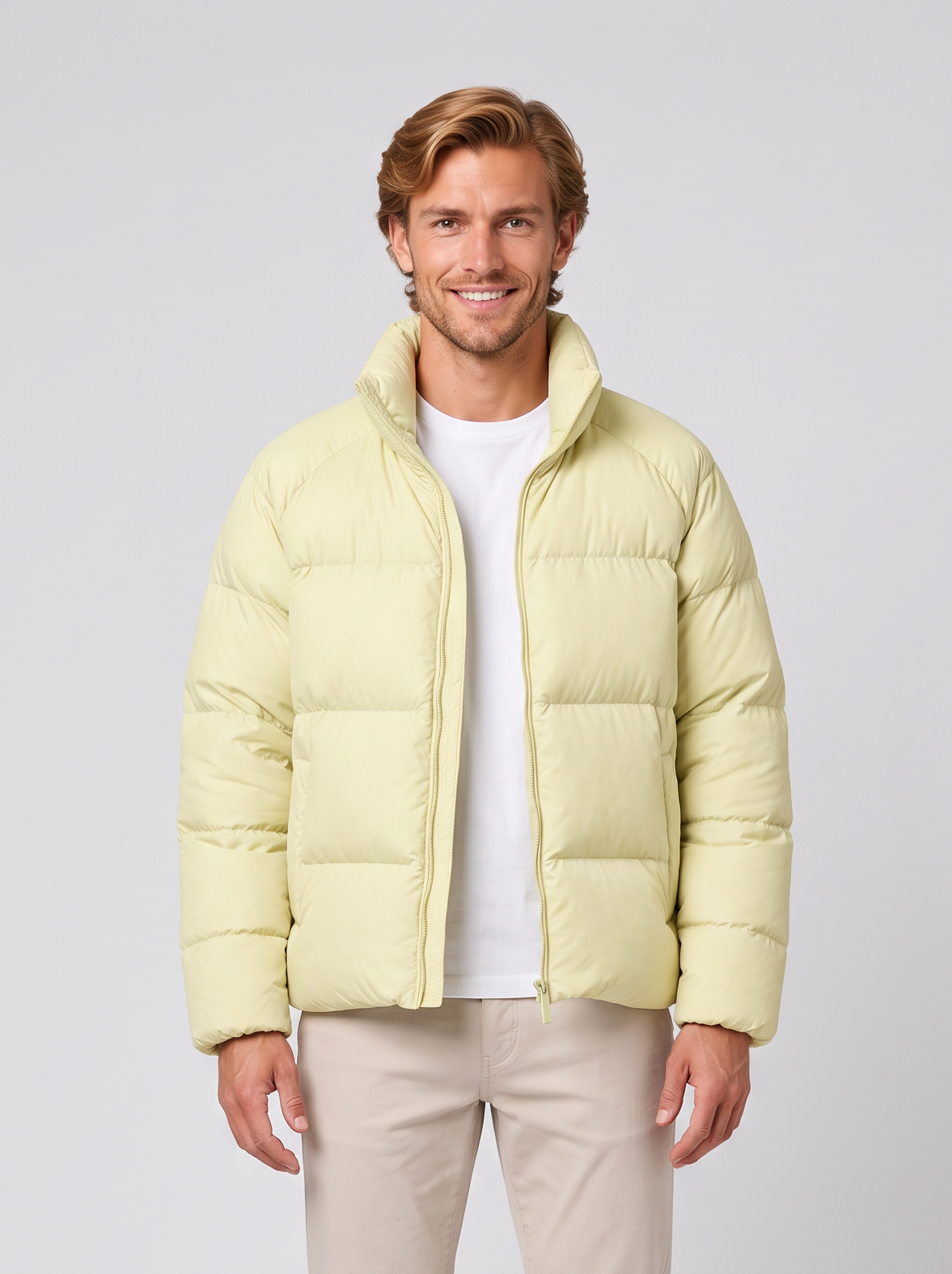 Men's Short Puffer Jacket – Lightweight Insulated Winter Coat – Covert Club product image 8