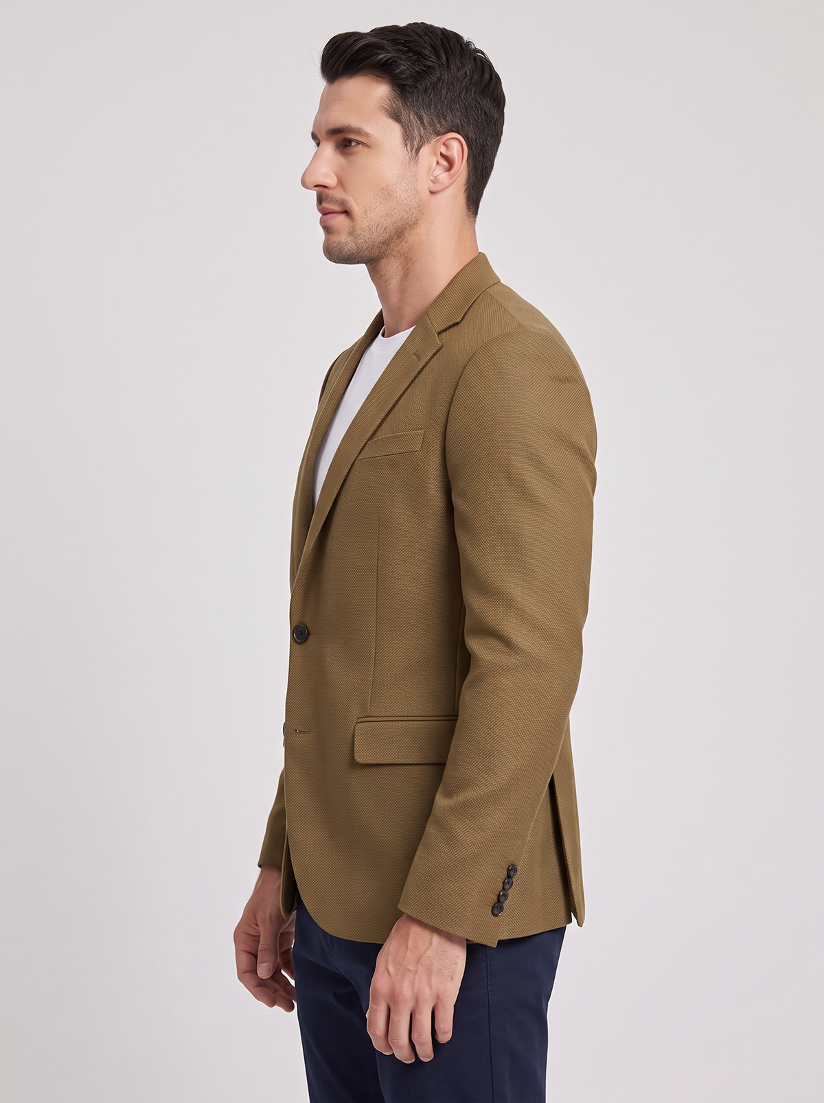 Men's Casual Blazer – Single Breasted Smart Casual Jacket – Covert Club product photo 2