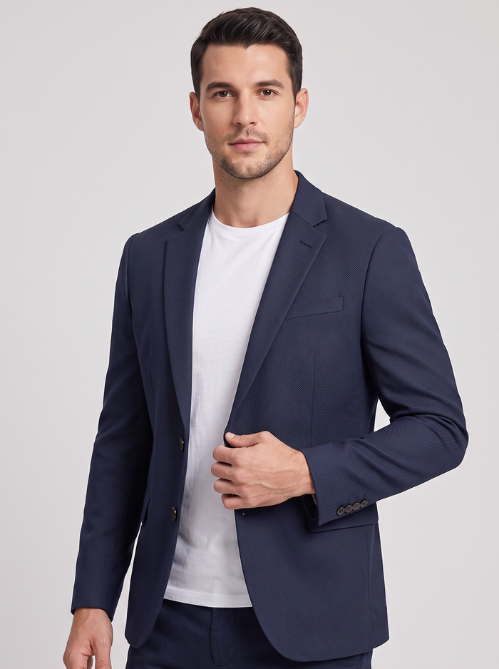 Men's Casual Blazer – Single Breasted Smart Casual Jacket – Covert Club product photo 5