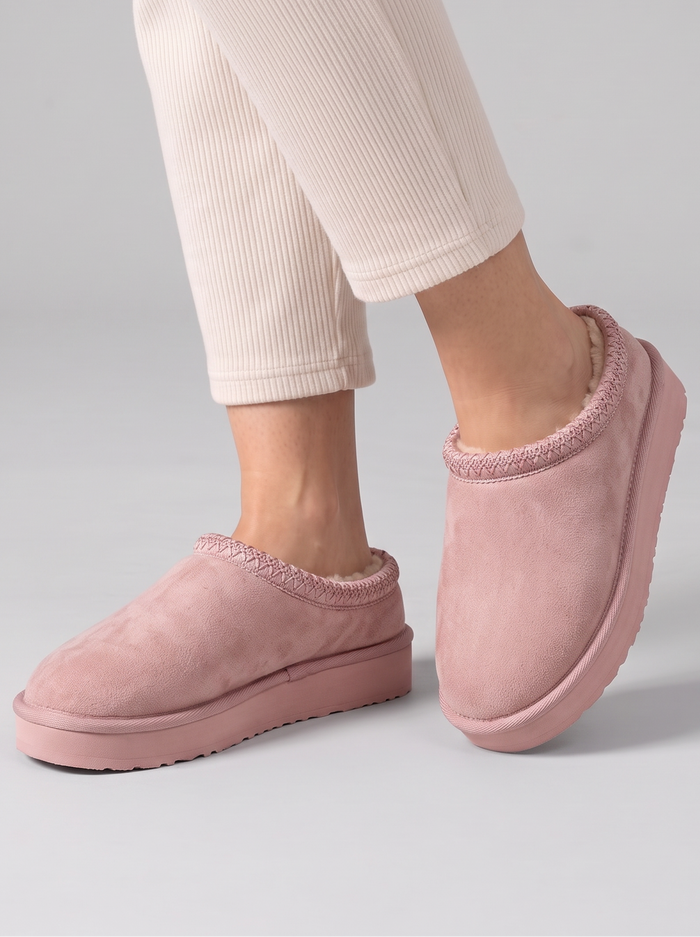 Women's Slippers – Cosy Plush Closed Toe Slip-On Slippers, Indoor & Outdoor – Covert Club product photo 8