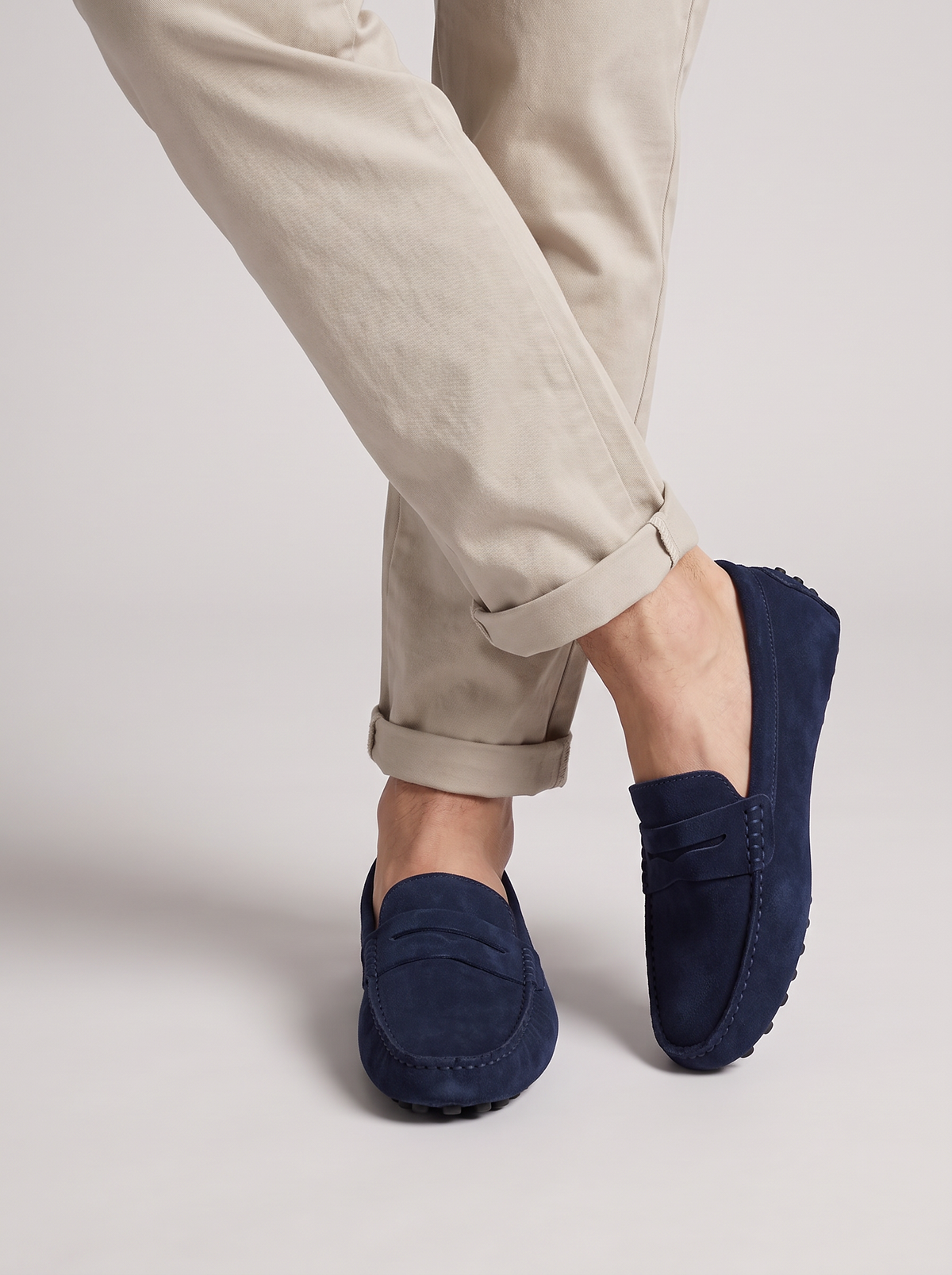 Men's Driving Loafers – Suede-Look Slip-On Moccasins, Smart Casual Shoes – Covert Club product photo 5