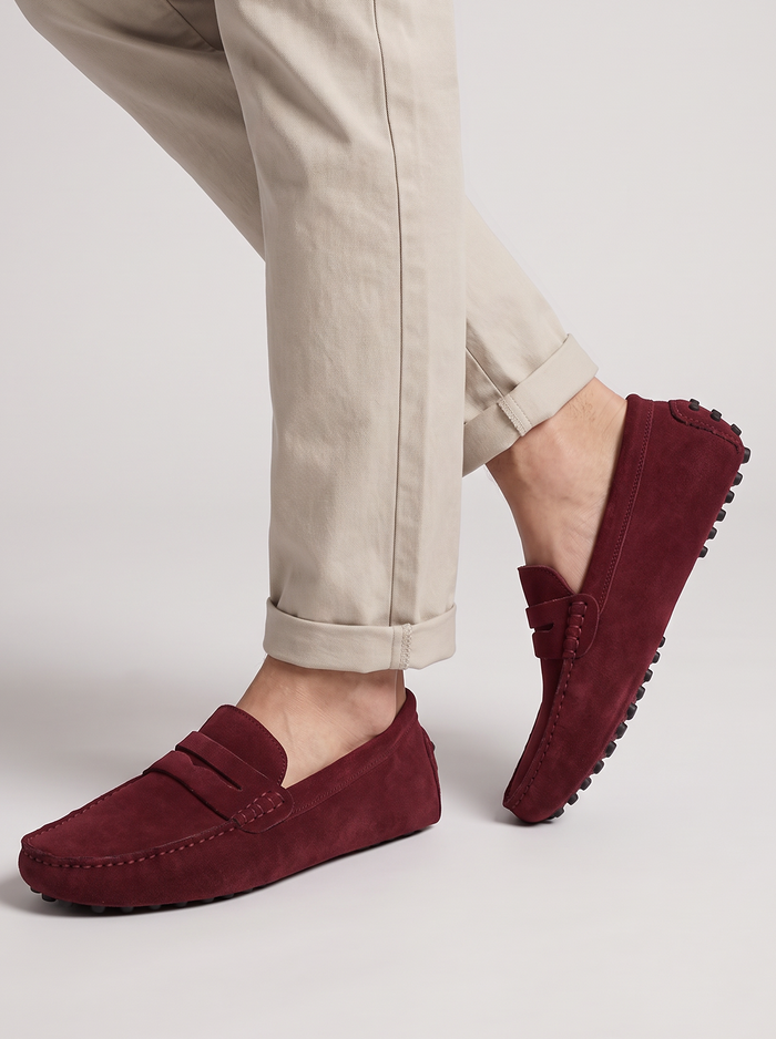 Men's Driving Loafers – Suede-Look Slip-On Moccasins, Smart Casual Shoes – Covert Club product photo 7