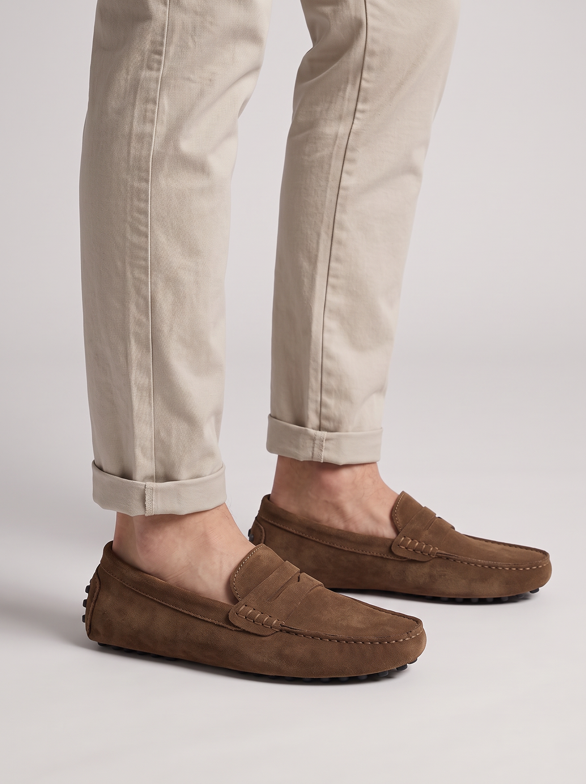 Men's Driving Loafers – Suede-Look Slip-On Moccasins, Smart Casual Shoes – Covert Club product photo 2
