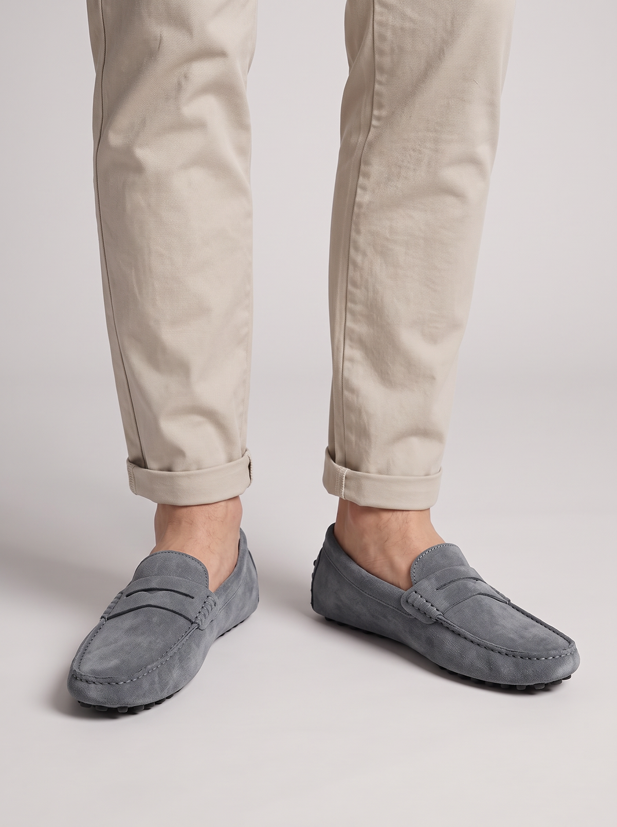 Men's Driving Loafers – Suede-Look Slip-On Moccasins, Smart Casual Shoes – Covert Club product photo 9