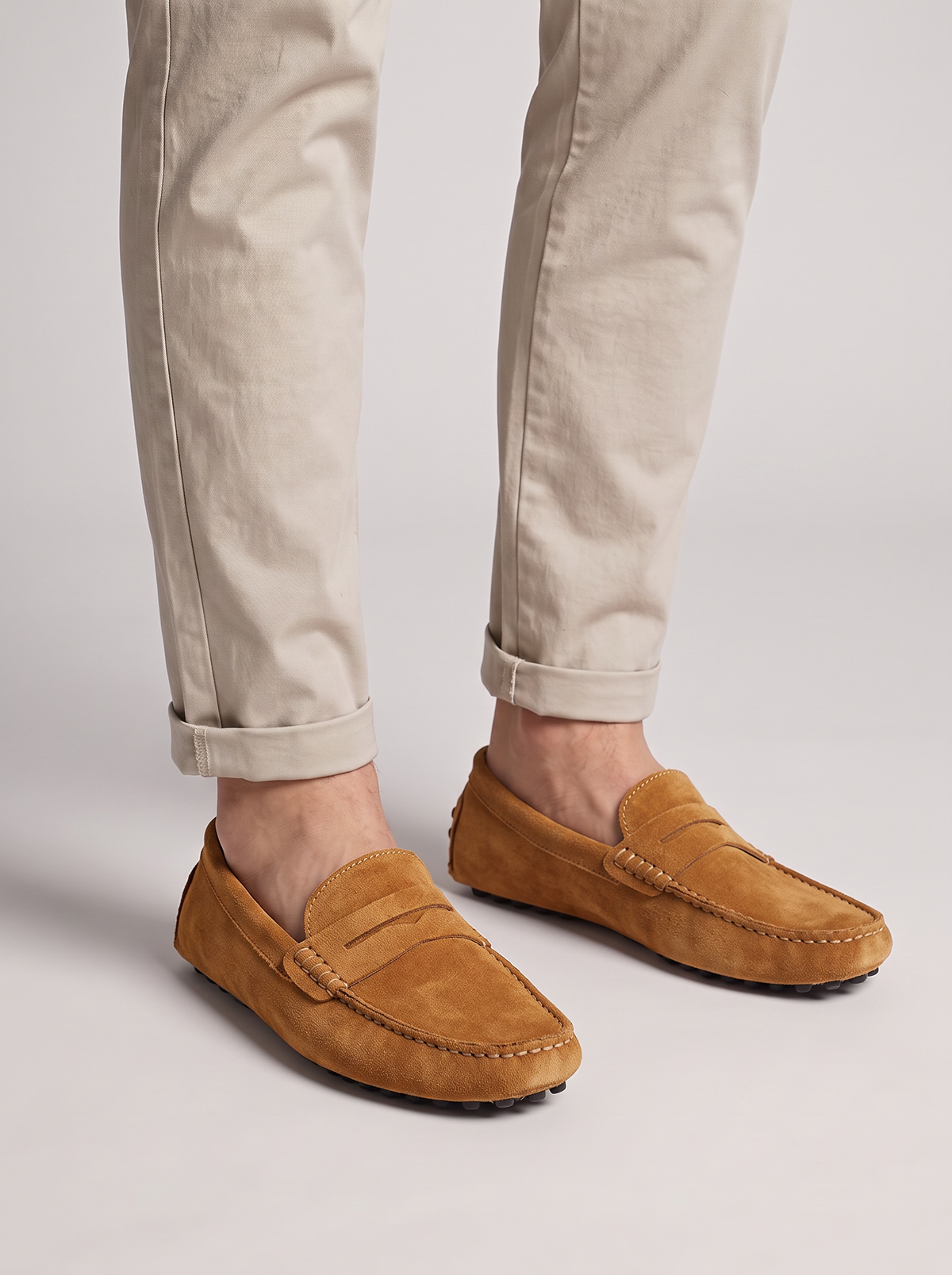 Men's Driving Loafers – Suede-Look Slip-On Moccasins, Smart Casual Shoes – Covert Club product photo 8
