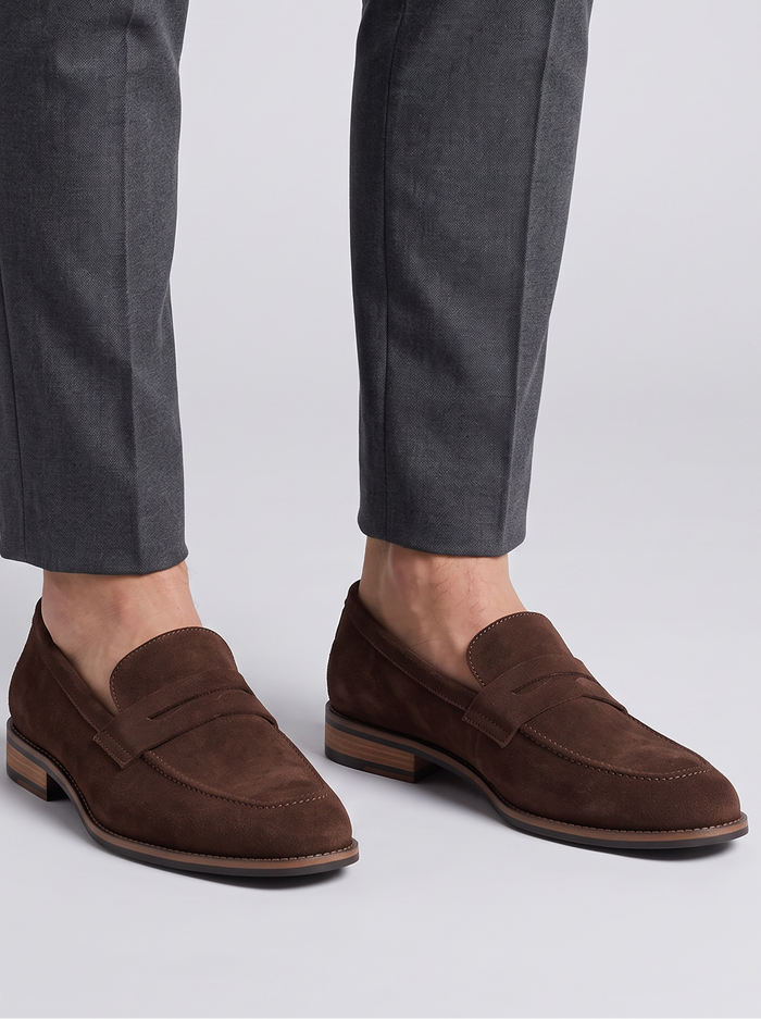 Men's Loafers – Strap Detail Slip-On Dress Shoes, Smart Formal Shoes – Covert Club product photo 1