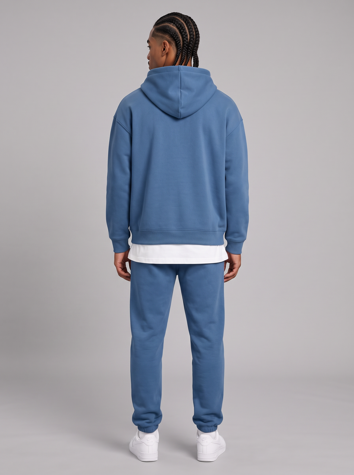 Men's Tracksuit Set – Hoodie and Joggers Fleece Lounge Set