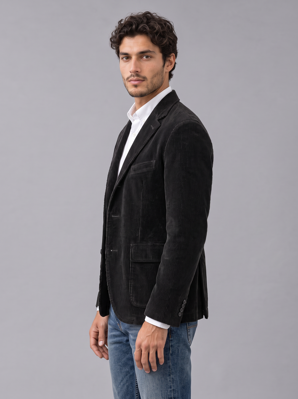 Men's Corduroy Blazer – Smart Casual Cord Jacket