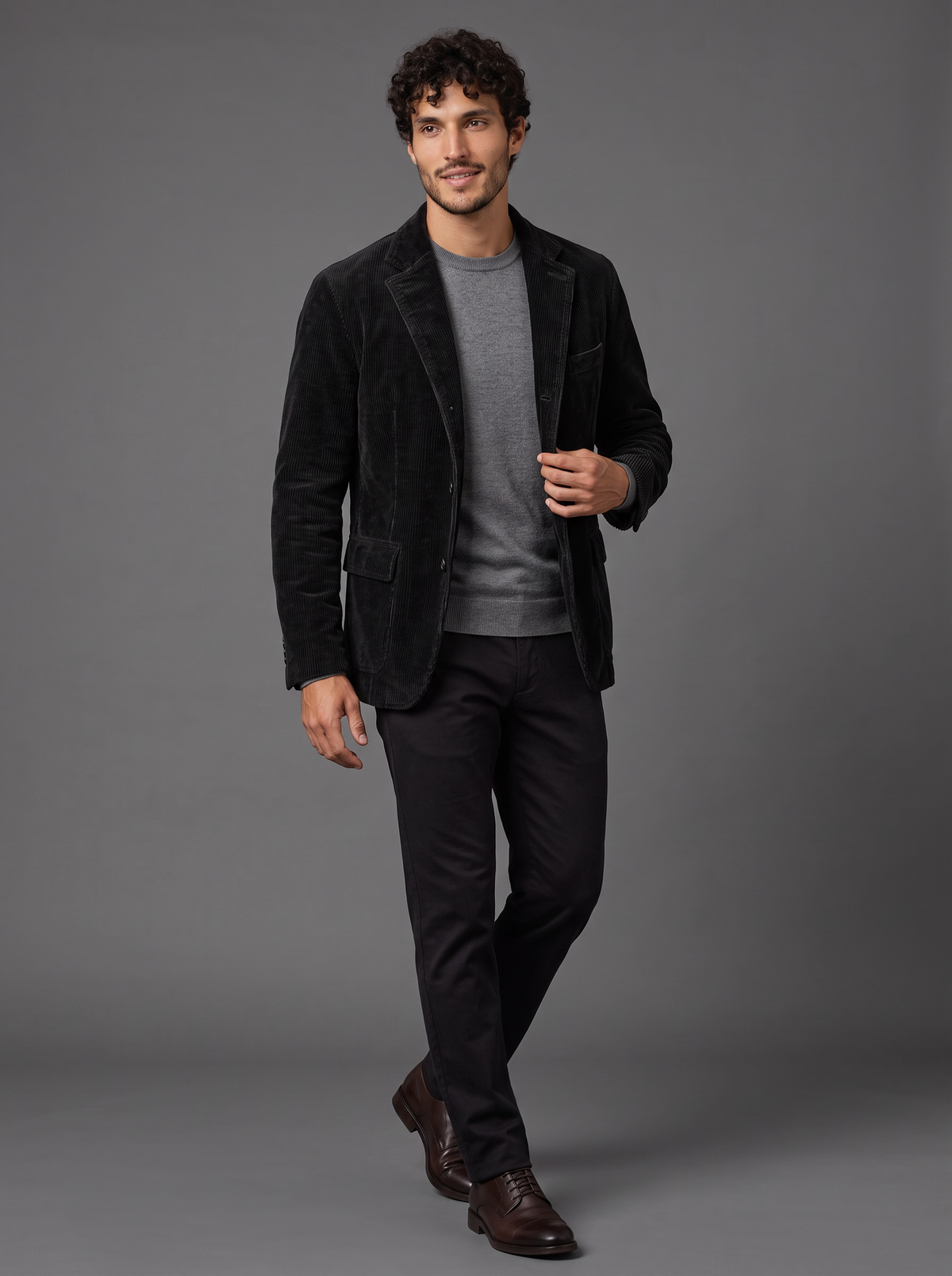 Men's Corduroy Blazer – Smart Casual Cord Jacket