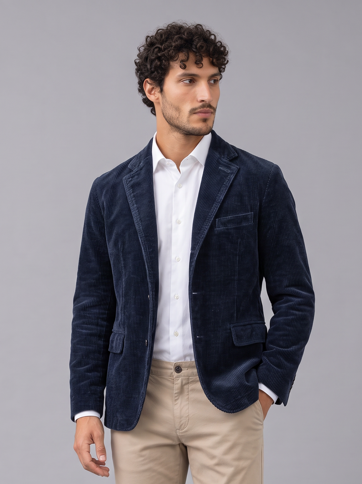 Men's Corduroy Blazer – Smart Casual Cord Jacket