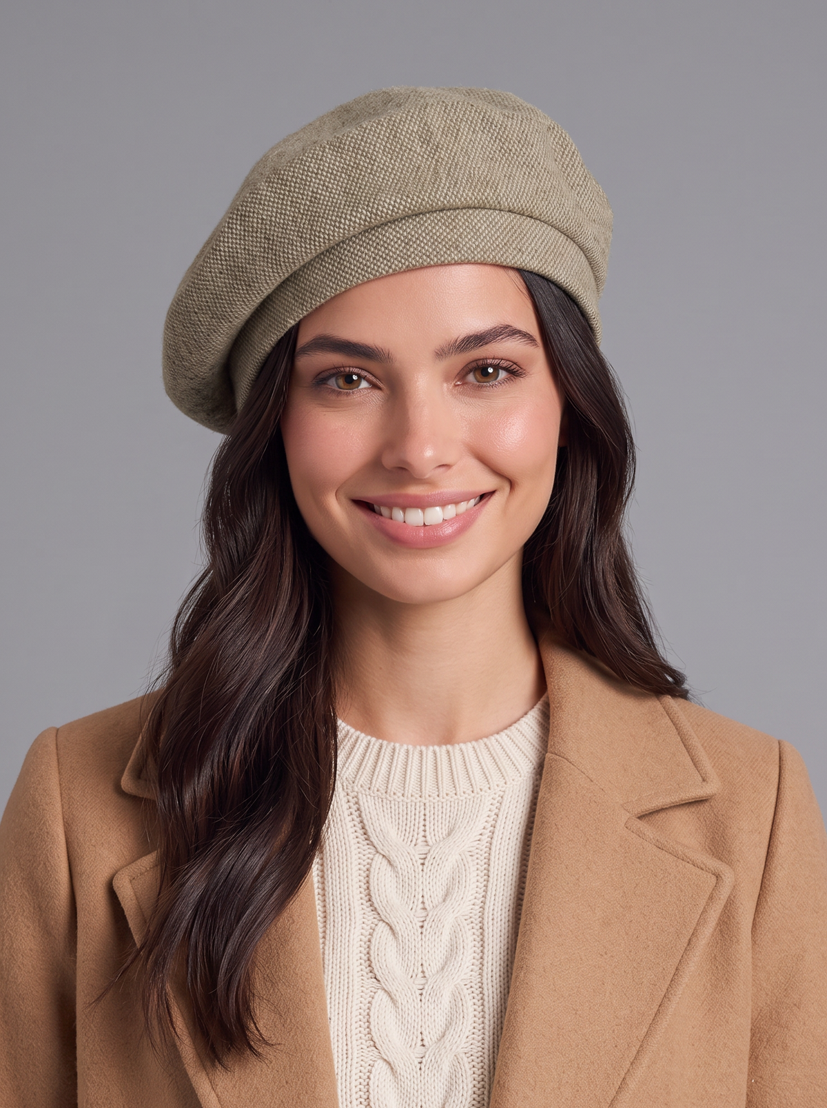 Women's French Beret – Soft Knit Winter Beret Hat