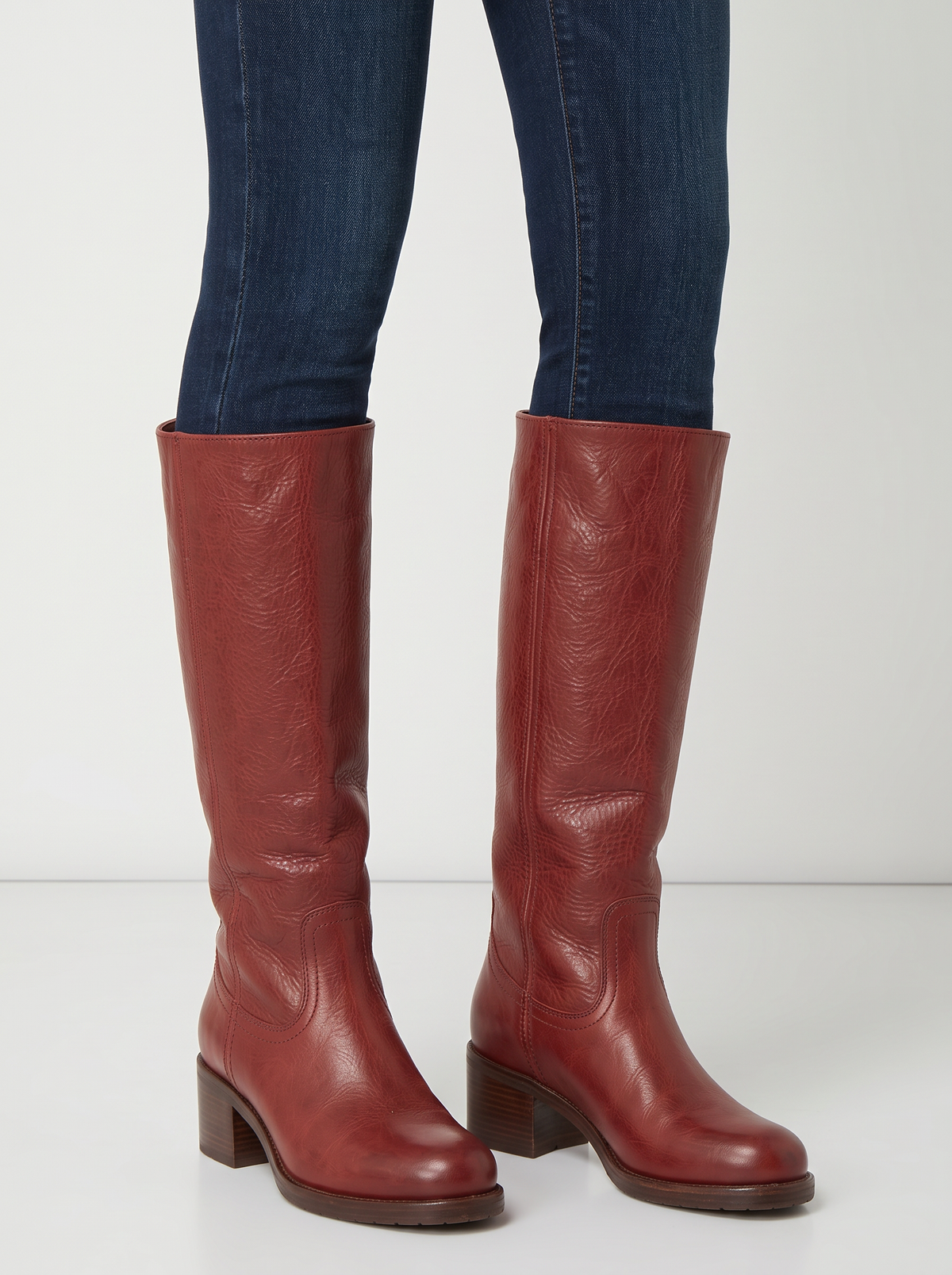 Women's Comfort Boots – Mid-Calf with Arch Support Footbed