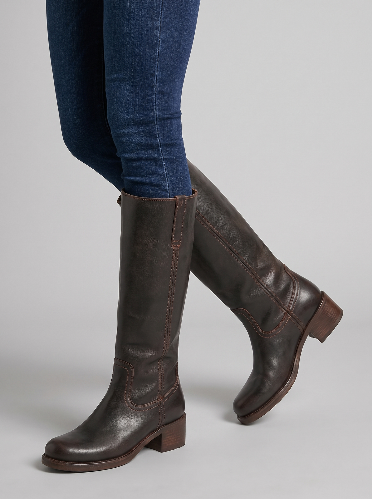 Women's Comfort Boots – Mid-Calf with Arch Support Footbed