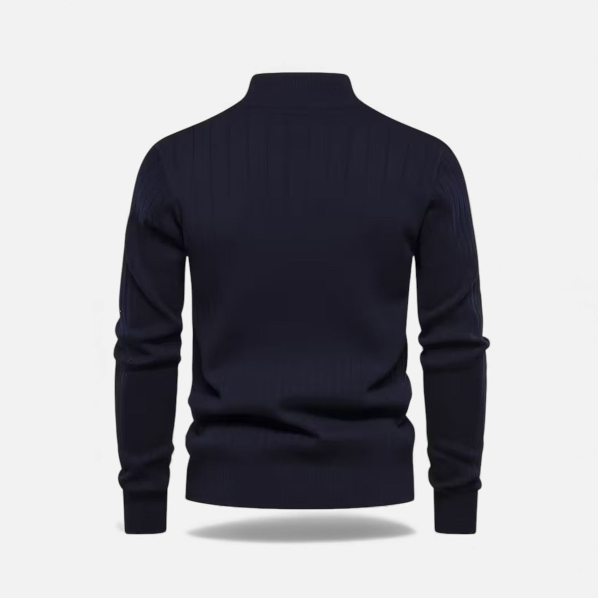 Men's Zip-Up Thermal Knit Jumper – image 15