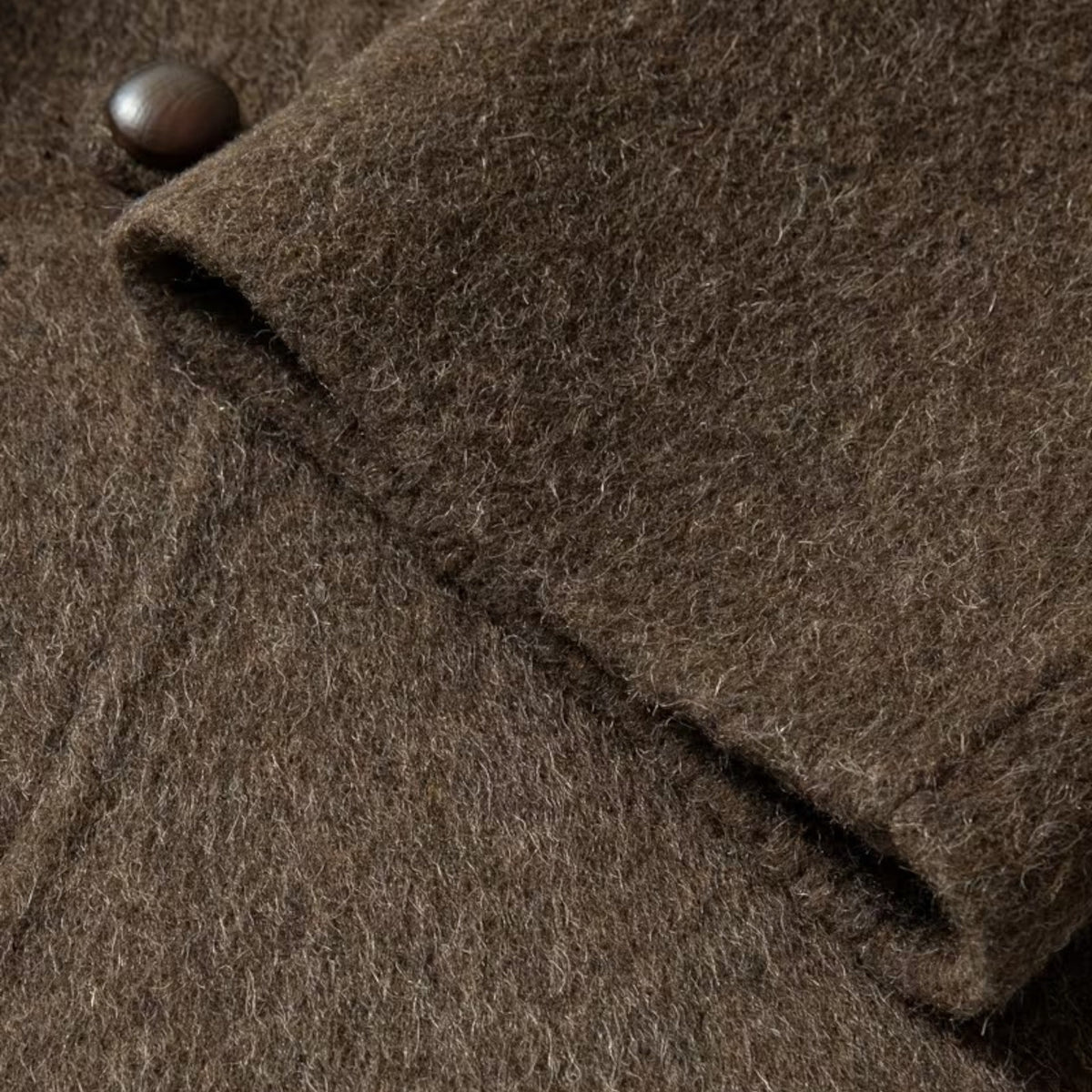 Women's Long Wool Blend Coat – image 10