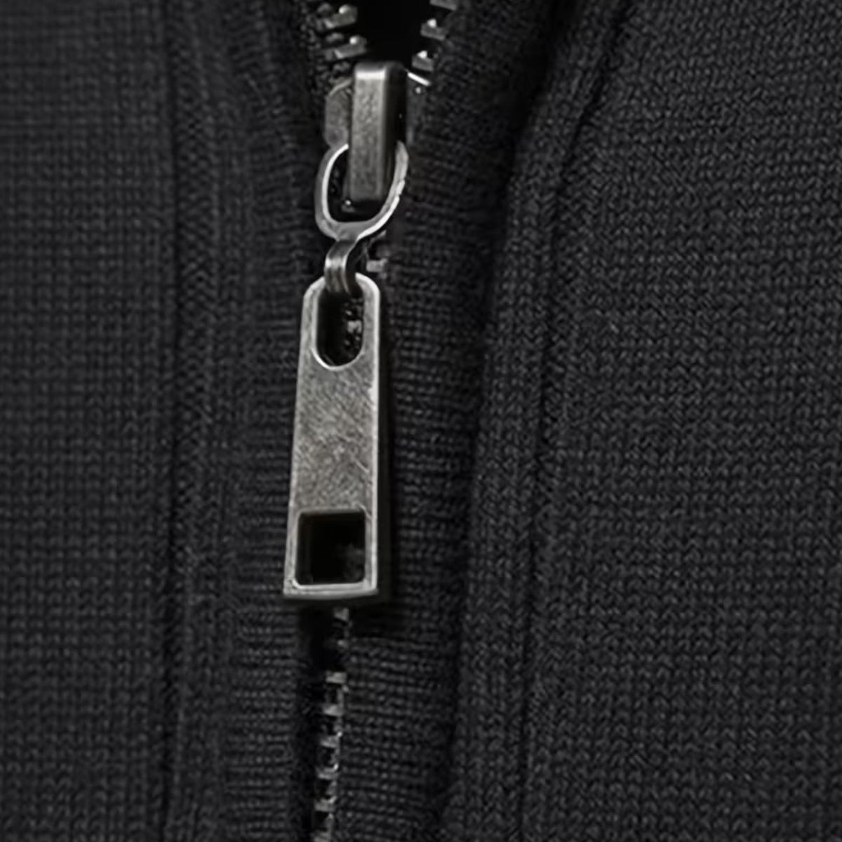 Men's Zip-Up Thermal Knit Jumper – image 12