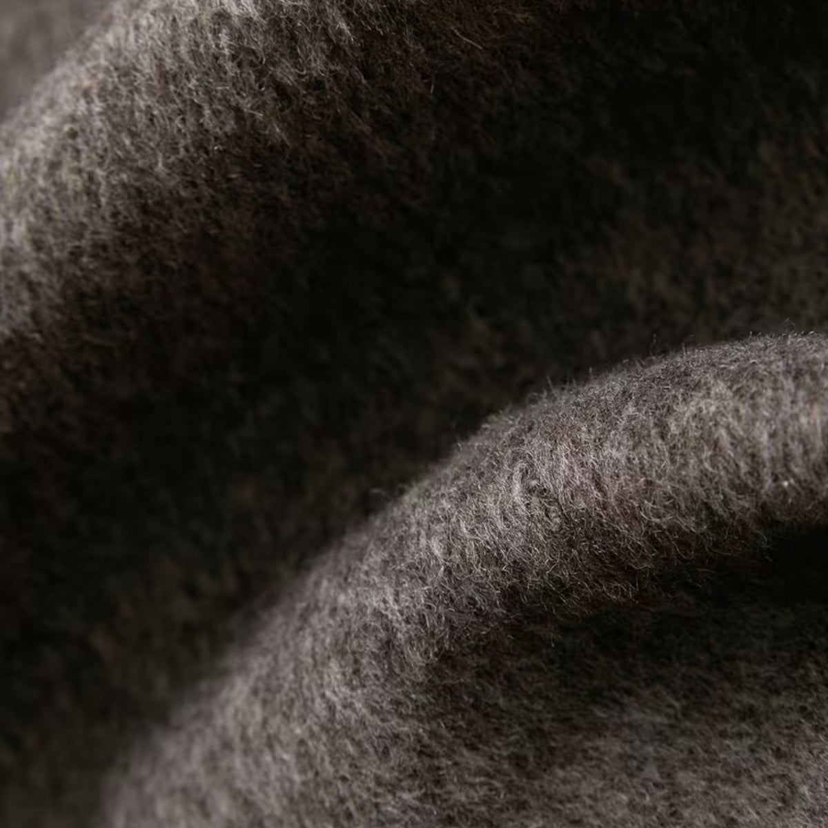 Women's Grey Wool Blend Coat – image 10