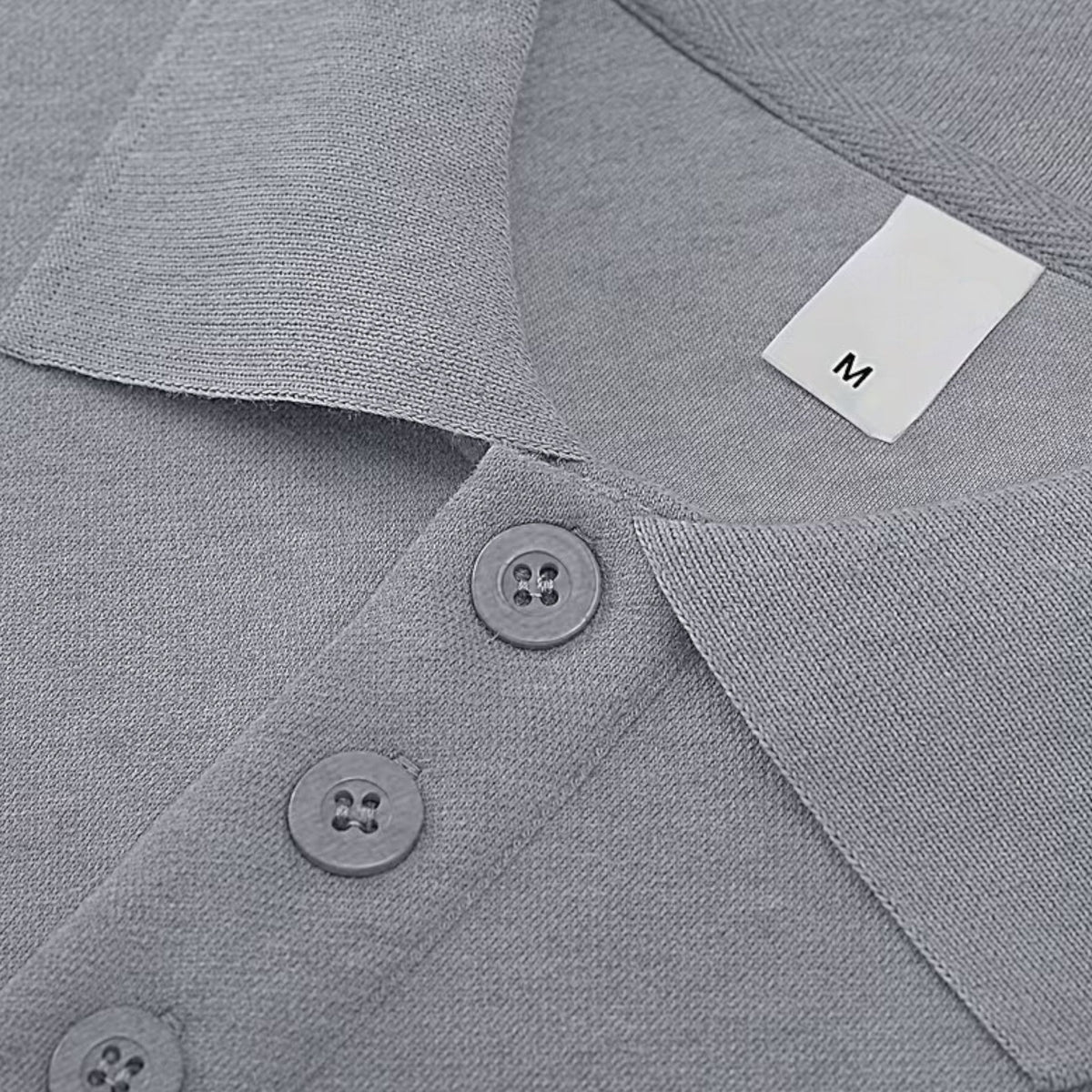 Men's Knitted Polo Jumper – image 19