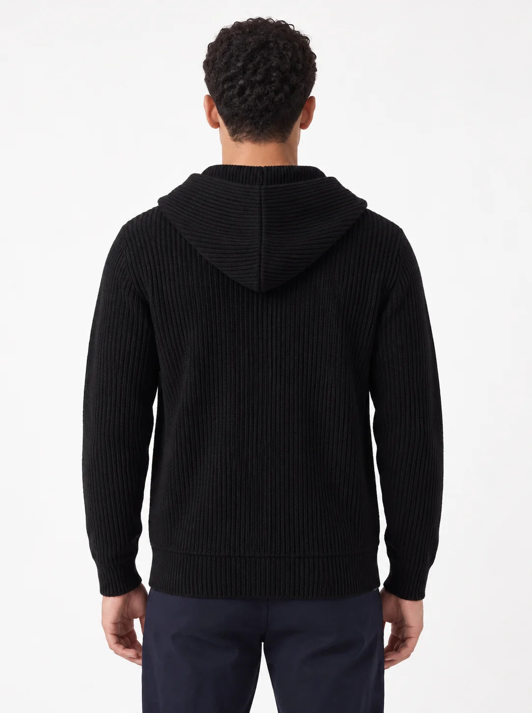 Men's Hooded Cardigan – Button Up Knit Cardigan with Pockets